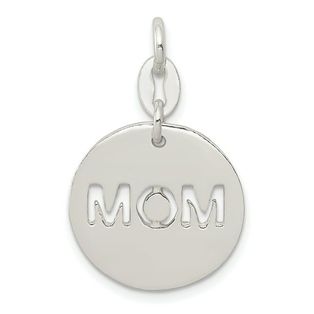 STERLING SILVER 925 MOM CHARM/PENDANT STERLING SILVER 925 MOM CHARM/PENDANT